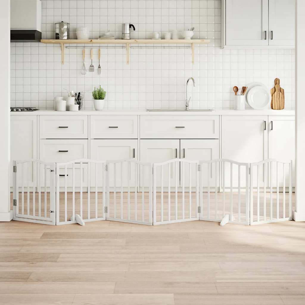 Zábrana Pro Psy Skládací 3 Panely 150 Cm Topol