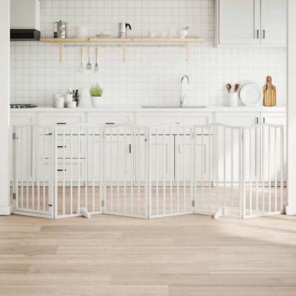 Zábrana Pro Psy Skládací 3 Panely 150 Cm Topol