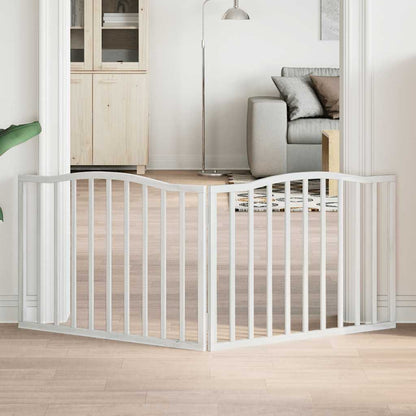 Zábrana Pro Psy Skládací 3 Panely 150 Cm Topol