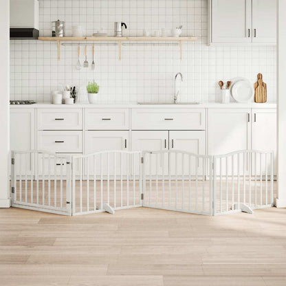 Zábrana Pro Psy Skládací 3 Panely 150 Cm Topol