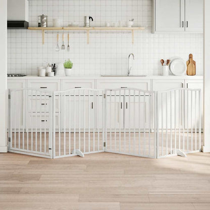 Zábrana Pro Psy Skládací 3 Panely 150 Cm Topol