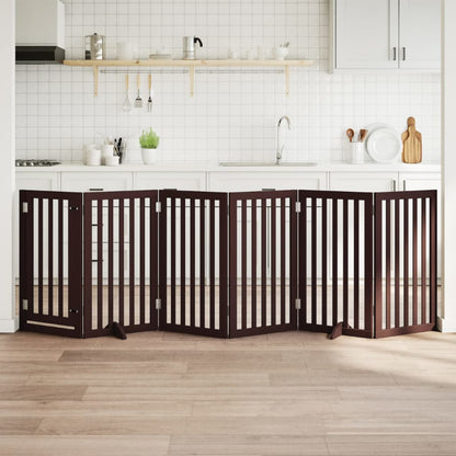 Zábrana Pro Psy Skládací 2 Panely 160 Cm Topolové Dřevo