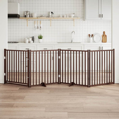 Zábrana Pro Psy Skládací 2 Panely 160 Cm Masiv Jedle