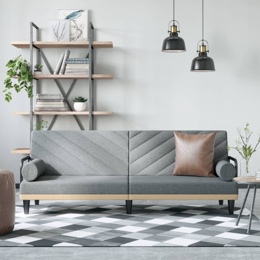 Rozkládací Pohovka S Područkami Textil