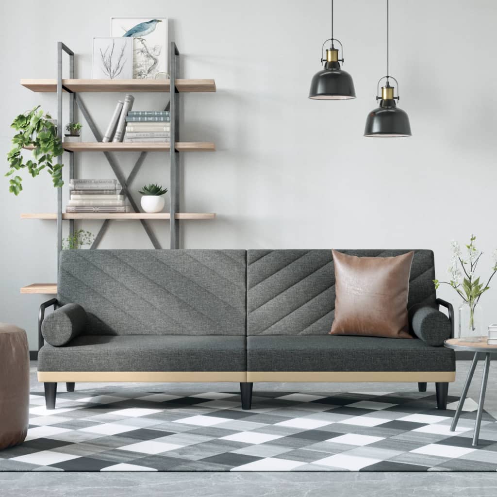 Rozkládací Pohovka S Područkami Textil