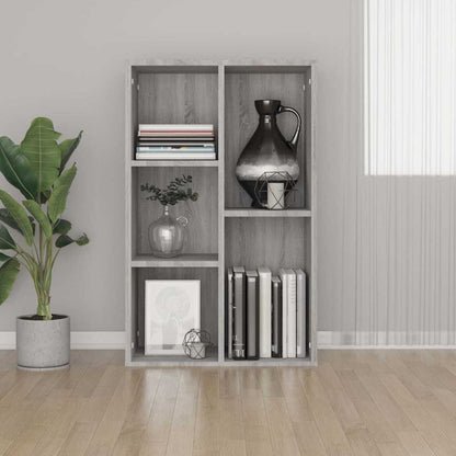 Knihovna/Příborník Betonově Šedá 50X25X80 Cm Kompozitní Dřevo