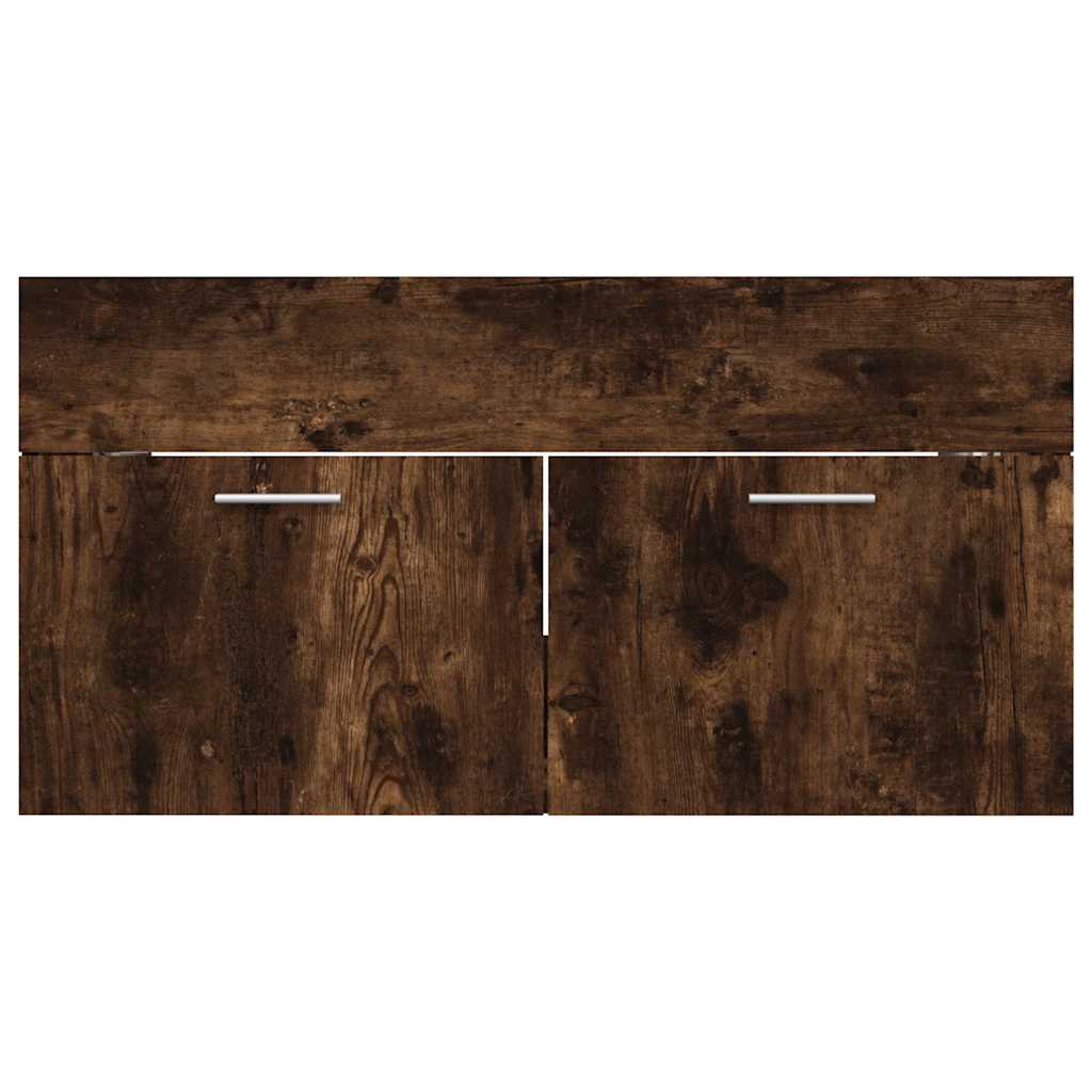 2Dílný Set Koupelnového Nábytku Kompozitní Dřevo