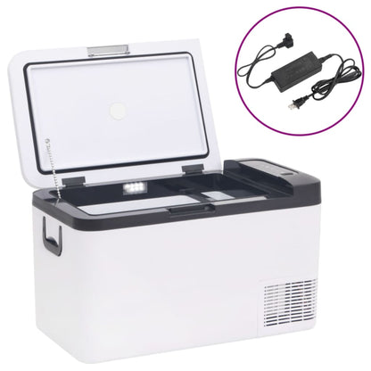 Chladicí Box S Rukojetí A Adaptérem Černý A Bílý Pp A Pe
