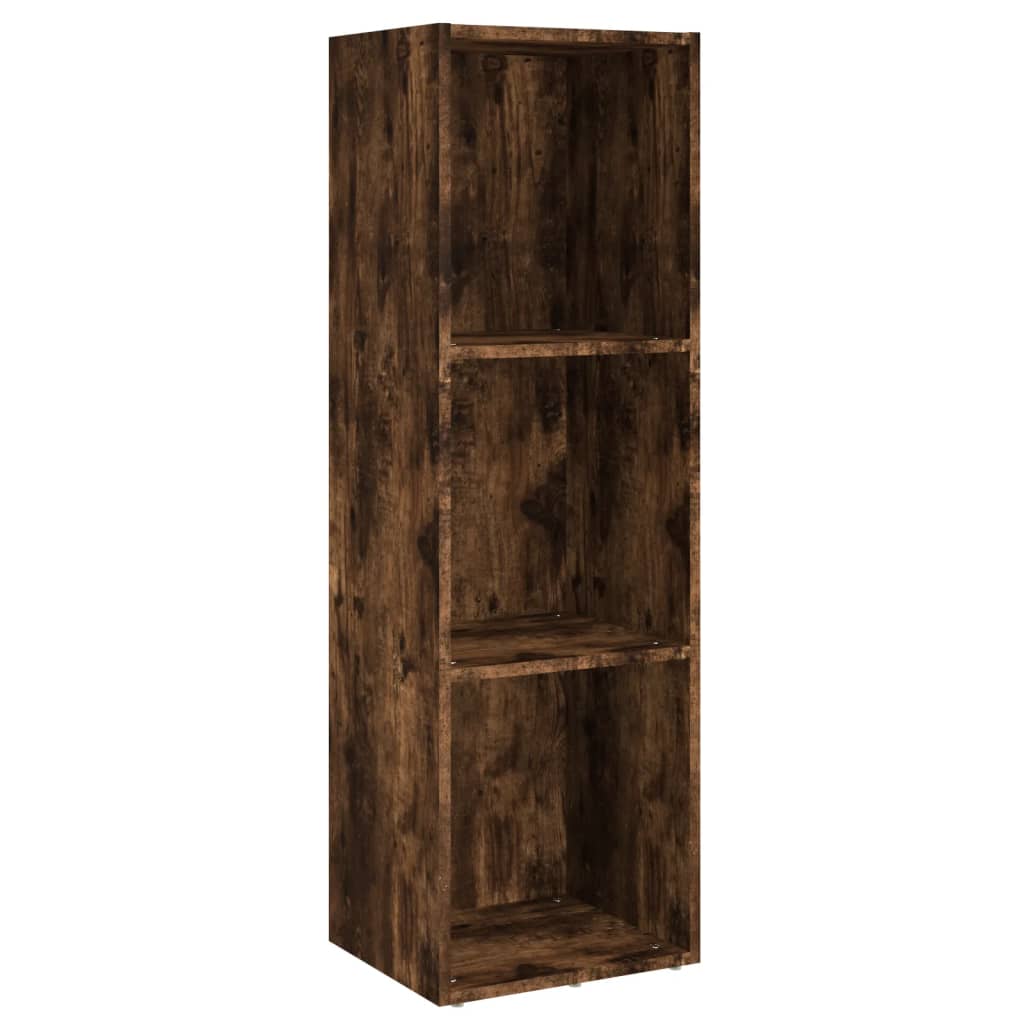Knihovna / Tv Skříňka Kouřový Dub 36X30X114 Cm Kompozitní Dřevo
