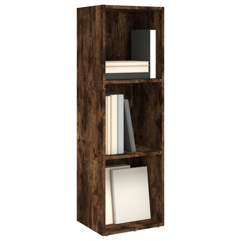 Knihovna / Tv Skříňka Kouřový Dub 36X30X114 Cm Kompozitní Dřevo