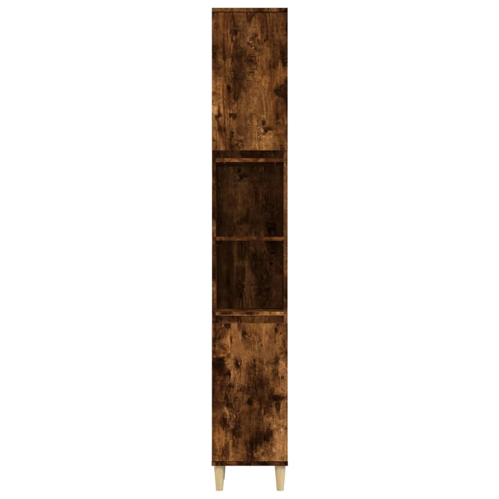 Koupelnová Skříňka 30X30X190 Cm Kompozitní Dřevo