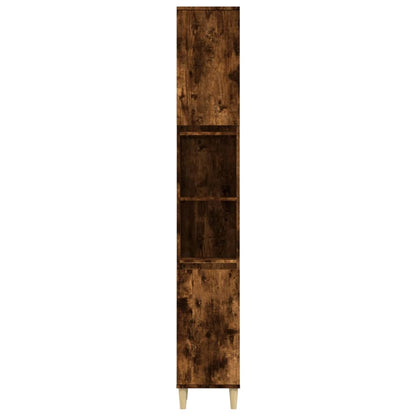 Koupelnová Skříňka 30X30X190 Cm Kompozitní Dřevo