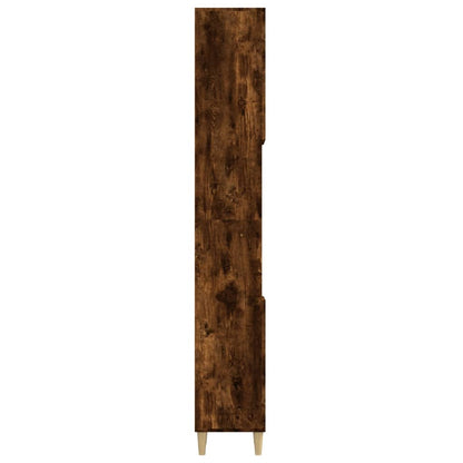 Koupelnová Skříňka 30X30X190 Cm Kompozitní Dřevo