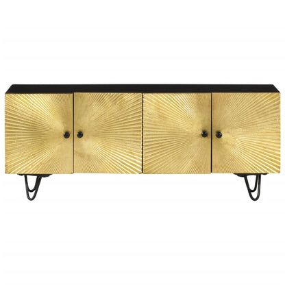 Tv Skříňka 110 X 30 X 45 Cm Masivní Mangovníkové Dřevo