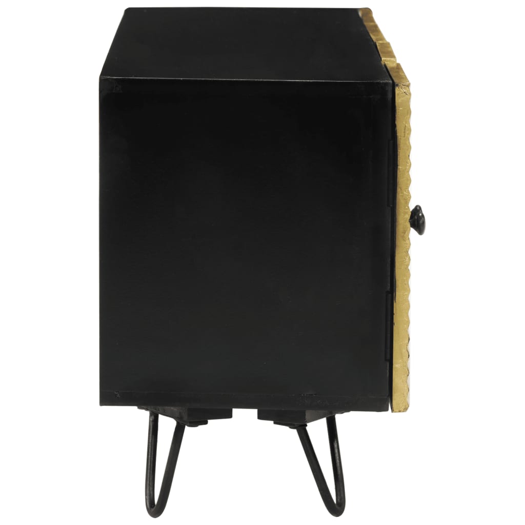 Tv Skříňka 110 X 30 X 45 Cm Masivní Mangovníkové Dřevo