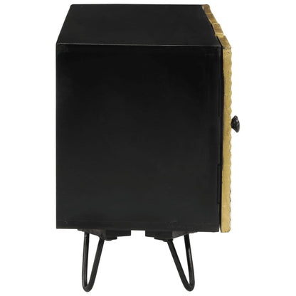 Tv Skříňka 110 X 30 X 45 Cm Masivní Mangovníkové Dřevo