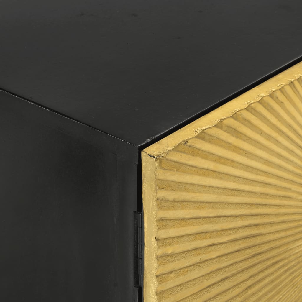 Tv Skříňka 110 X 30 X 45 Cm Masivní Mangovníkové Dřevo