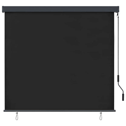 Roleta Antracitová 180 X 250 Cm Textil A Hliník