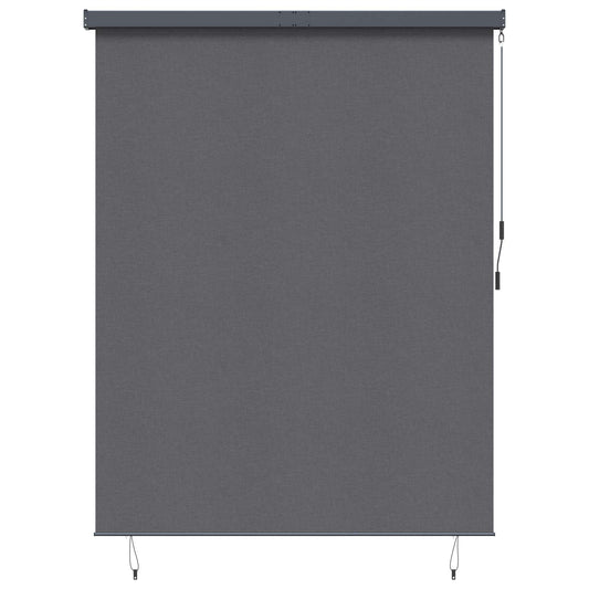 Roleta Antracitová 200 X 250 Cm Textil A Hliník