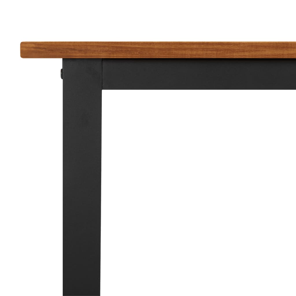 Zahradní Stůl S Nohami Ve Tvaru U 160X80X75 Cm Masivní Akácie