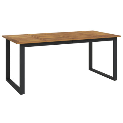 Zahradní Stůl S Nohami Ve Tvaru U 180X90X75 Cm Masivní Akácie