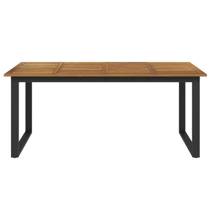 Zahradní Stůl S Nohami Ve Tvaru U 180X90X75 Cm Masivní Akácie
