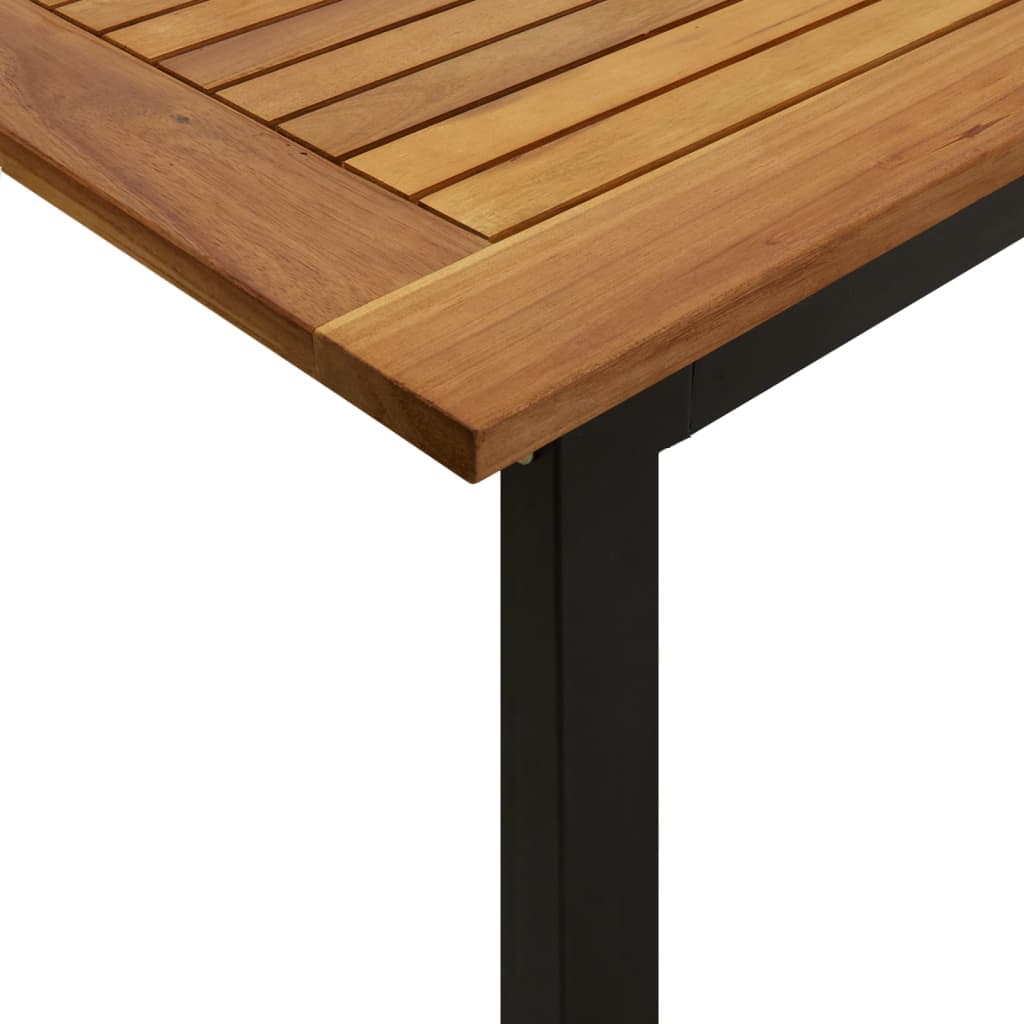 Zahradní Stůl S Nohami Ve Tvaru U 180X90X75 Cm Masivní Akácie