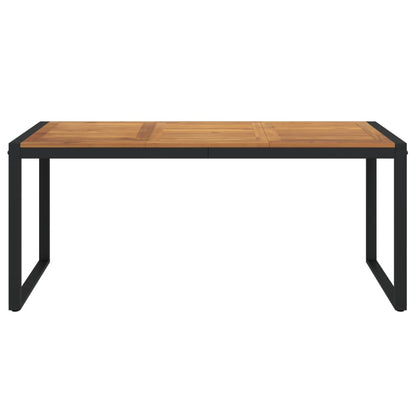 Zahradní Stůl S Nohami Ve Tvaru U 180X90X75 Cm Masivní Akácie