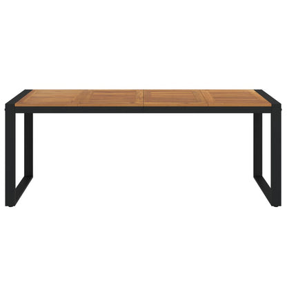 Zahradní Stůl S Nohami Ve Tvaru U Masivní Akácie