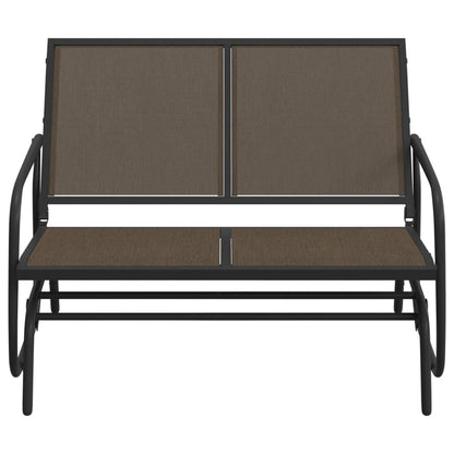 Zahradní Lavice Glider 120,5X76X86,5 Cm Textilen A Ocel