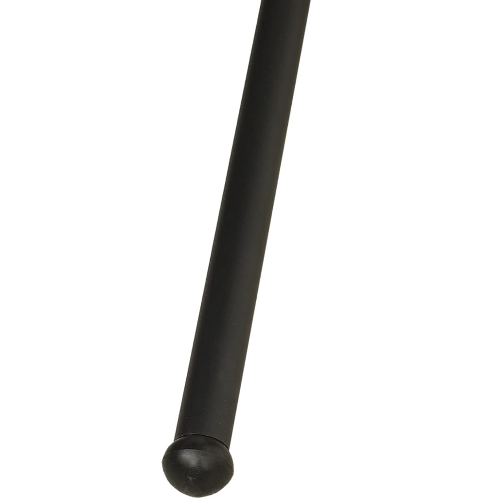 Zahradní Houpací Křeslo S Poduškou Černé Oxford A Ocel