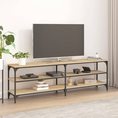 Tv Skříňka Šedá Sonoma 160 X 30 X 50 Cm Kompozitní Dřevo