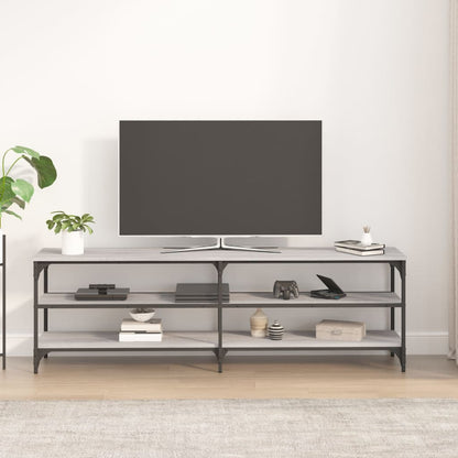 Tv Skříňka Šedá Sonoma 160 X 30 X 50 Cm Kompozitní Dřevo