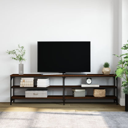 Tv Skříňka 180 X 30 X 50 Cm Kompozitní Dřevo A Kov