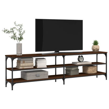 Tv Skříňka 180 X 30 X 50 Cm Kompozitní Dřevo A Kov