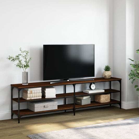Tv Skříňka 180 X 30 X 50 Cm Kompozitní Dřevo A Kov