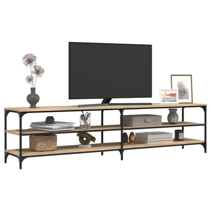 Tv Skříňka 200 X 30 X 50 Cm Kompozitní Dřevo A Kov