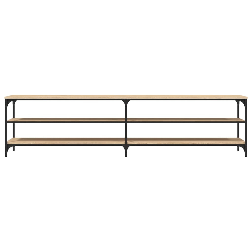 Tv Skříňka 200 X 30 X 50 Cm Kompozitní Dřevo A Kov