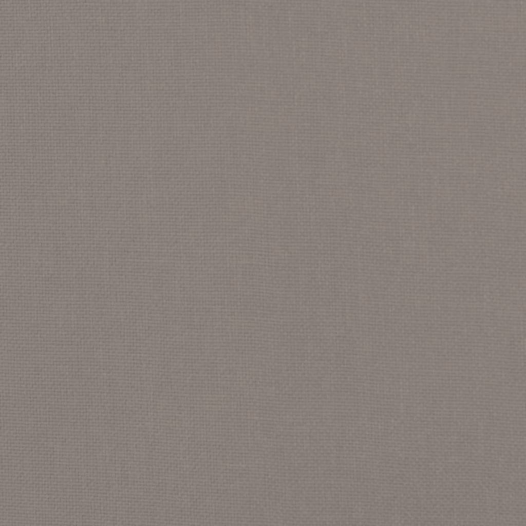 Podnožka Taupe 51 X 41 X 40 Cm Textil