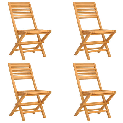 5Dílný Zahradní Jídelní Set Masivní Teakové Dřevo