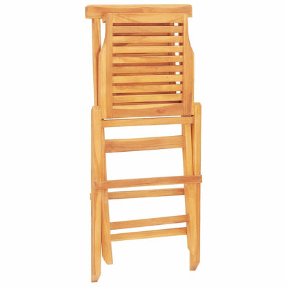 Skládací Zahradní Židle 6 Ks 47X63X90 Cm Masivní Teakové Dřevo