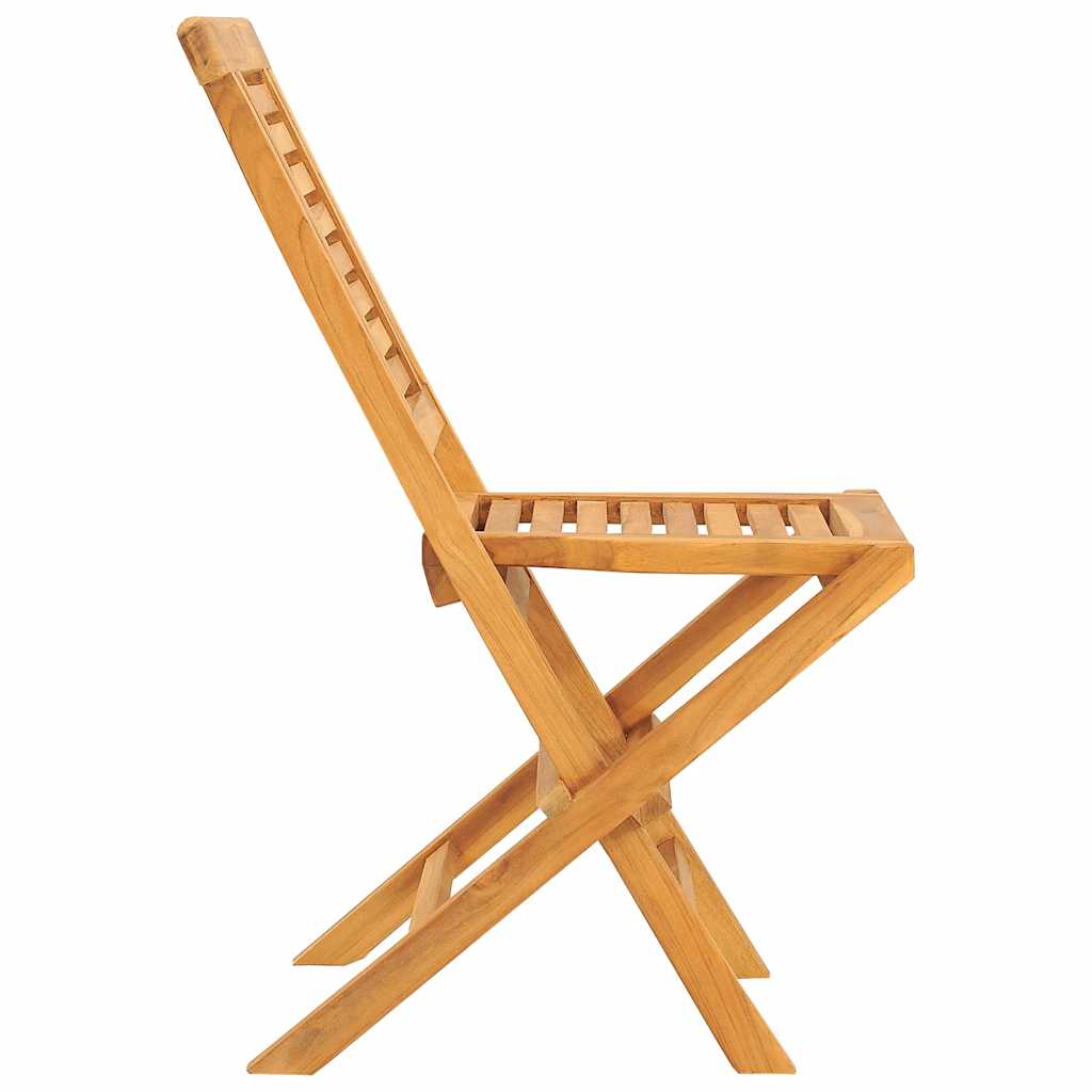Skládací Zahradní Židle 6 Ks 47X63X90 Cm Masivní Teakové Dřevo