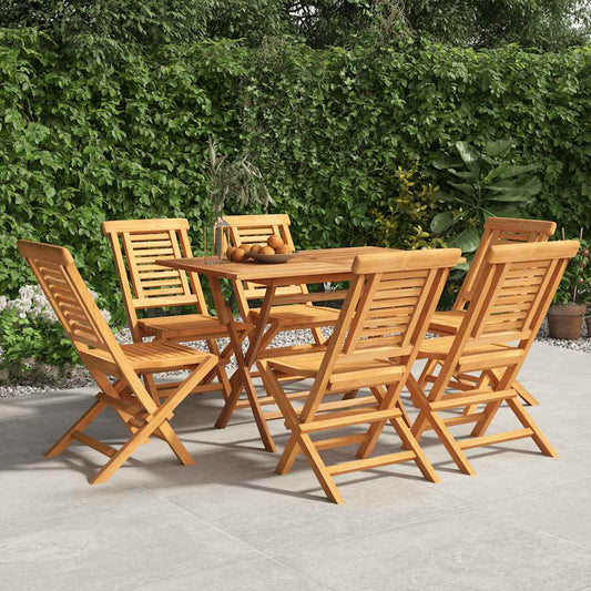 Skládací Zahradní Židle 6 Ks 47X63X90 Cm Masivní Teakové Dřevo