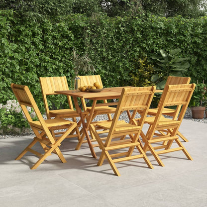 Skládací Zahradní Židle 8 Ks 47X61X90 Cm Masivní Teakové Dřevo