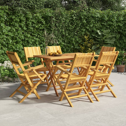 Skládací Zahradní Židle 8 Ks 47X61X90 Cm Masivní Teakové Dřevo