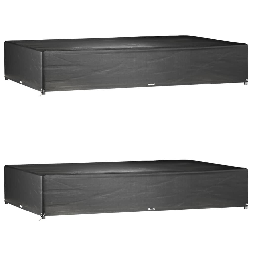 Plachty Na Zahradní Nábytek 2 Ks 6 Oček