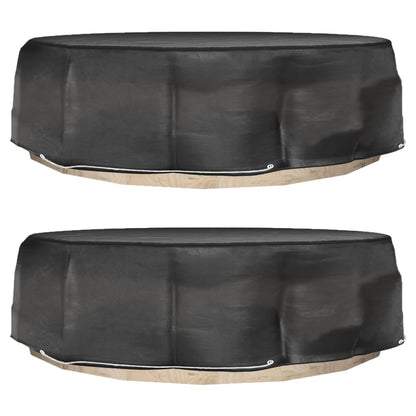 Plachty Na Zahradní Nábytek 2 Ks 10 Oček Kulaté