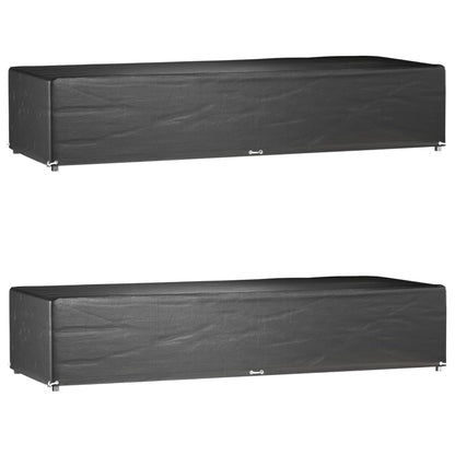 Plachty Na Zahradní Lehátko 2 Ks 12 Oček Pe