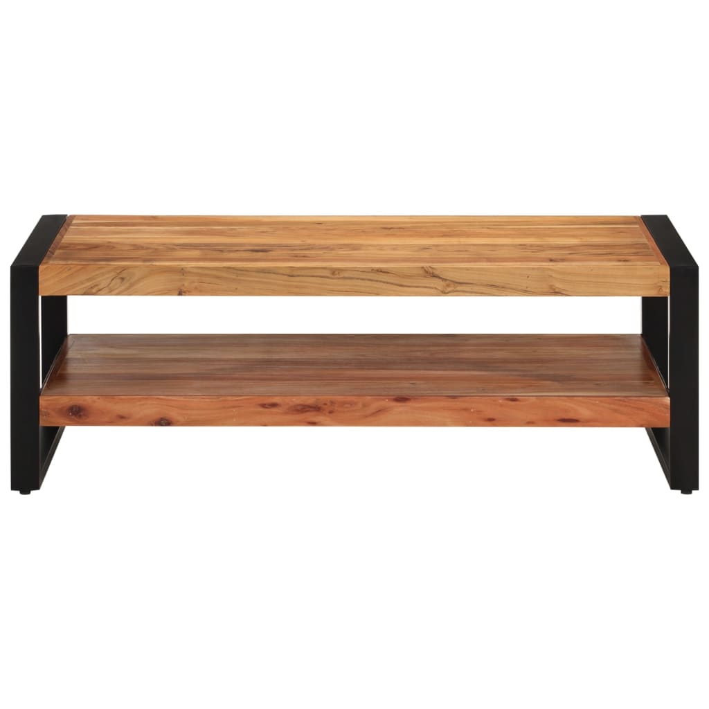 Konferenční Stolek 120 X 55 X 40 Cm Masivní Akáciové Dřevo