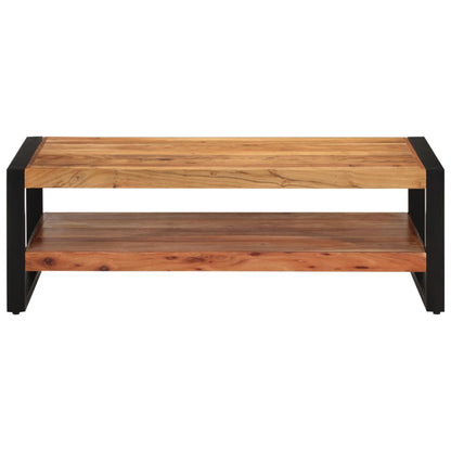 Konferenční Stolek 120 X 55 X 40 Cm Masivní Akáciové Dřevo